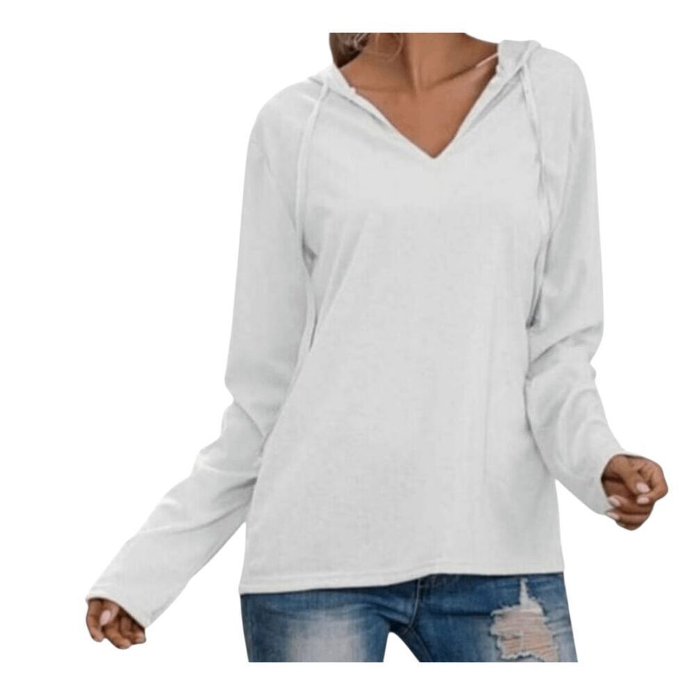 ATHLETA Waffle Knit Hoodie Size Small